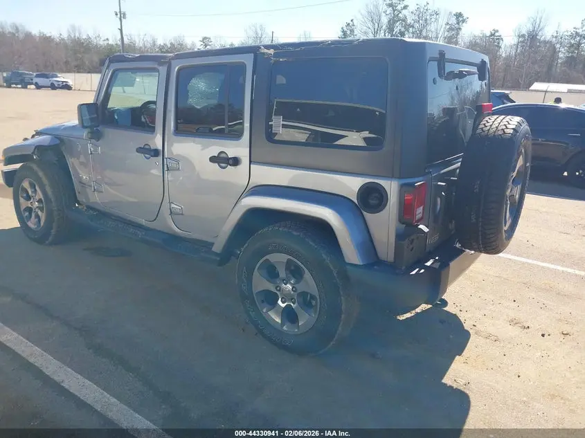 2018 JEEP WRANGLER JK UNLIMITED SAHARA 4X4