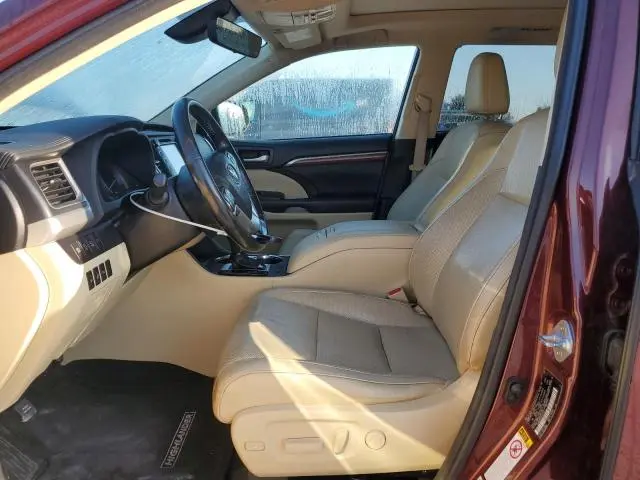 2017 TOYOTA HIGHLANDER LIMITED  