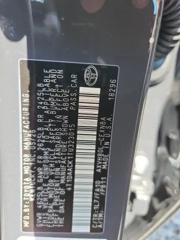 2026 TOYOTA CAMRY LE  