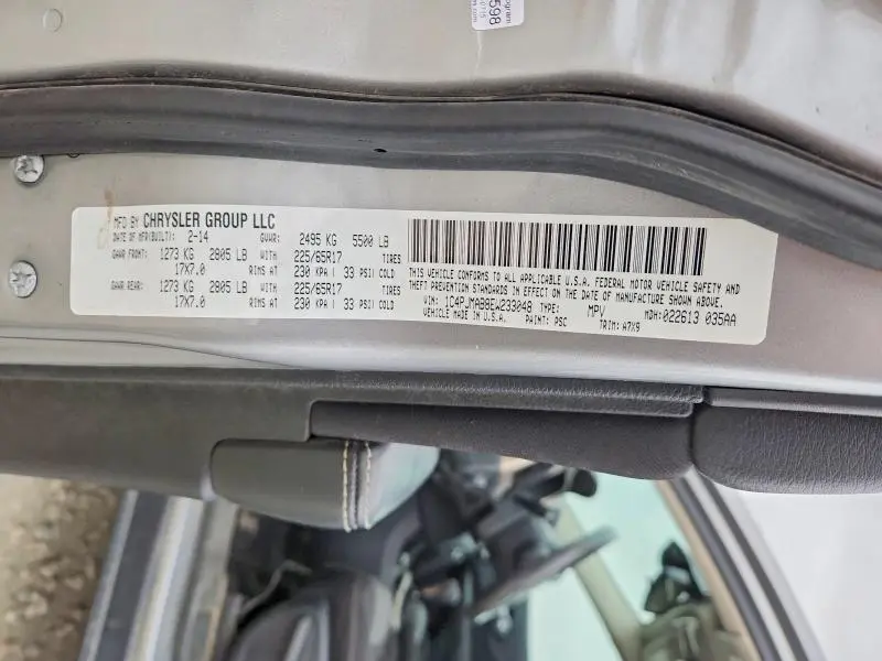 2014 JEEP CHEROKEE SPORT  