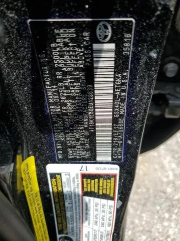 2014 TOYOTA AVALON BASE