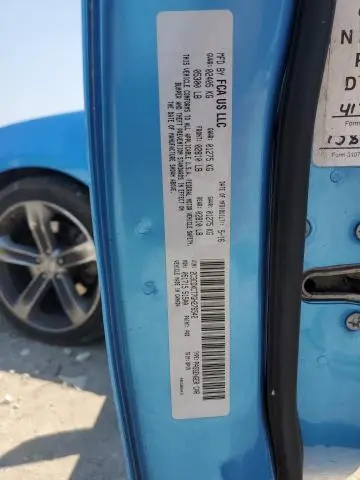 2016 DODGE CHARGER R/T  