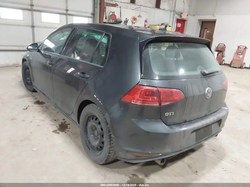 2015 VOLKSWAGEN GOLF GTI 2.0T AUTOBAHN 4-DOOR
