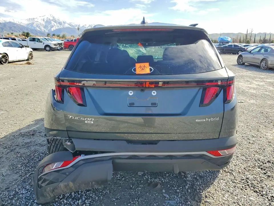 2024 HYUNDAI TUCSON BLUE  