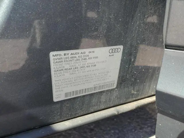 2016 AUDI Q3 PREMIUM PLUS  