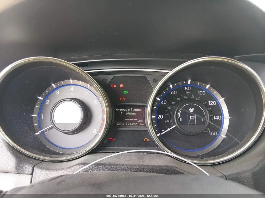 2013 HYUNDAI SONATA GLS