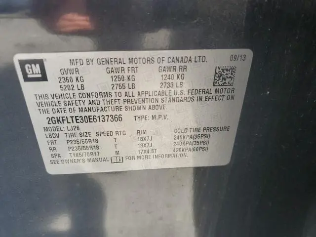 2014 GMC TERRAIN SLT  