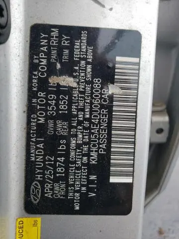 2013 HYUNDAI ACCENT GLS  