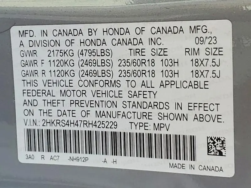 2024 HONDA CR-V EX  