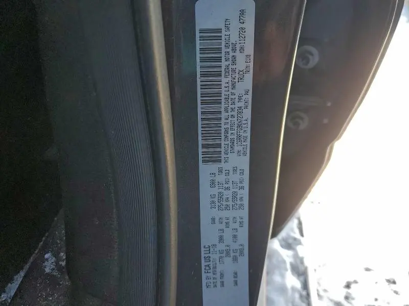 2019 RAM 1500 BIG HORN/LONE STAR  