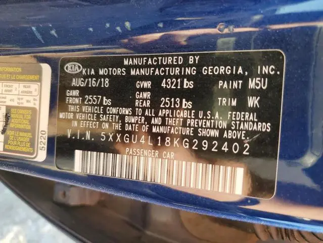 2019 KIA OPTIMA EX