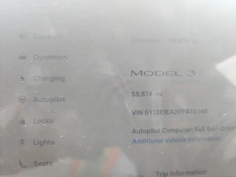 2023 TESLA MODEL 3   