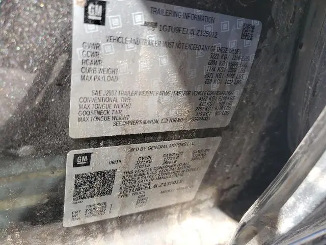 2020 GMC SIERRA K1500 DENALI  