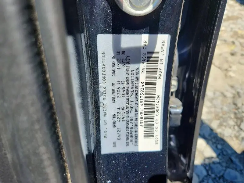 2021 MAZDA 3 PREFERRED  