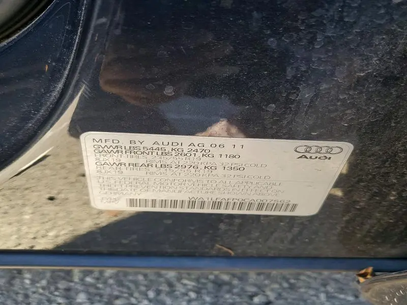 2012 AUDI Q5 PREMIUM PLUS  