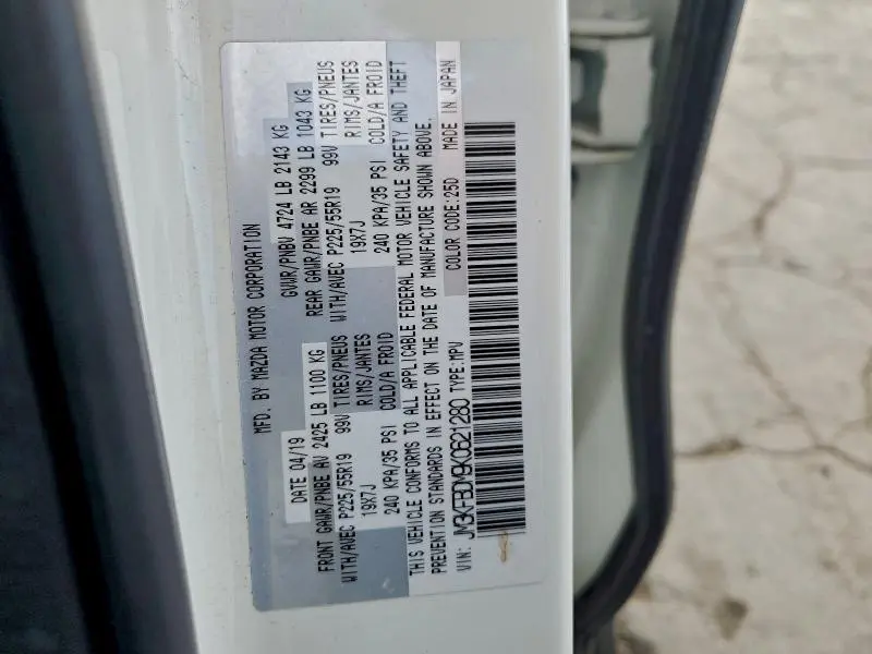 2019 MAZDA CX-5 GRAND TOURING  