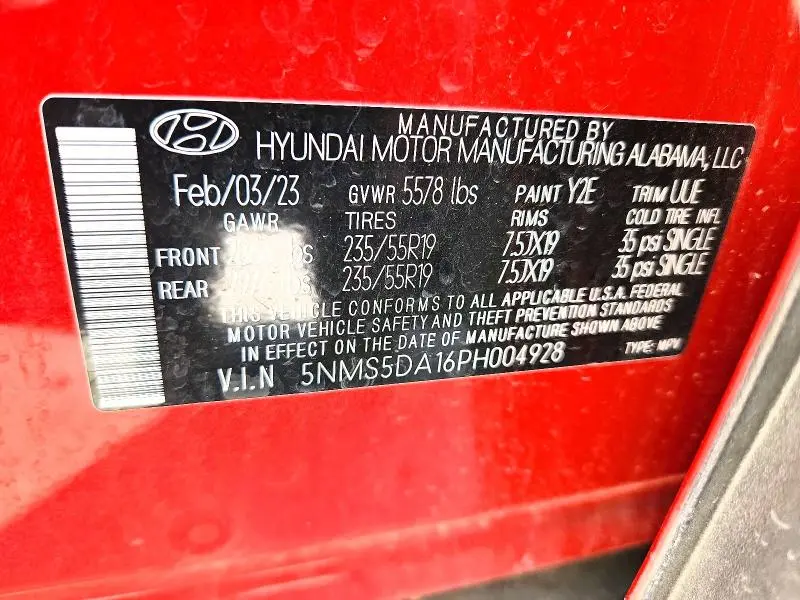 2023 HYUNDAI SANTA FE LIMITED  