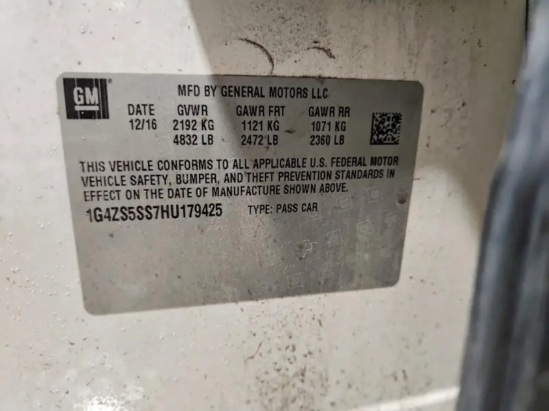 2017 BUICK LACROSSE PREMIUM  