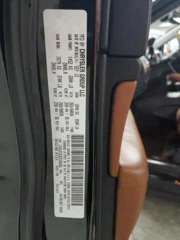 2013 JEEP GRAND CHEROKEE OVERLAND  