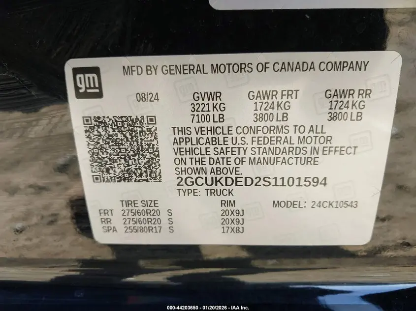 2025 CHEVROLET SILVERADO 1500 4WD  STANDARD BED LT