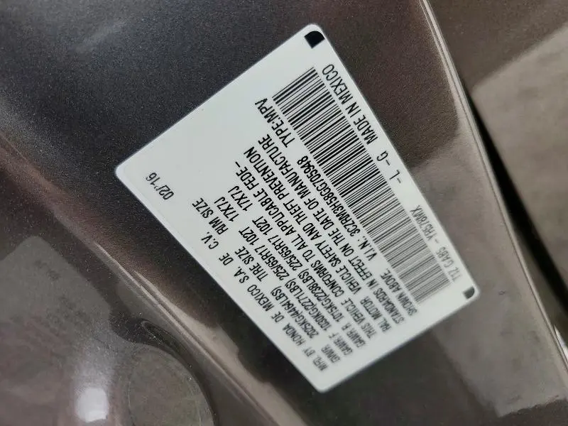 2016 HONDA CR-V EX  
