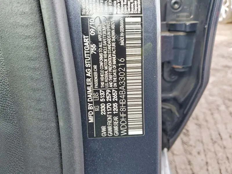 2011 MERCEDES-BENZ E 350 4MATIC  