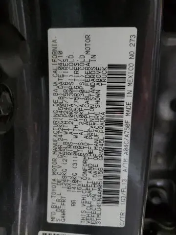 2010 TOYOTA TACOMA DOUBLE CAB  