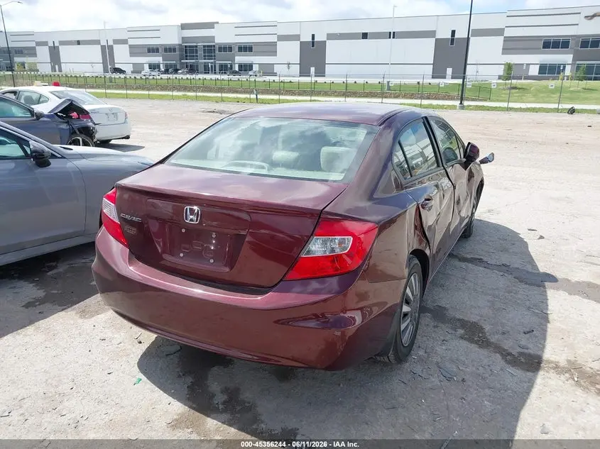 2012 HONDA CIVIC LX