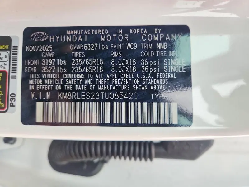 2026 HYUNDAI PALISADE SEL  