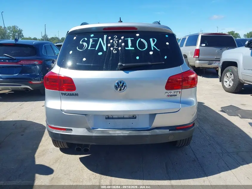 2016 VOLKSWAGEN TIGUAN S