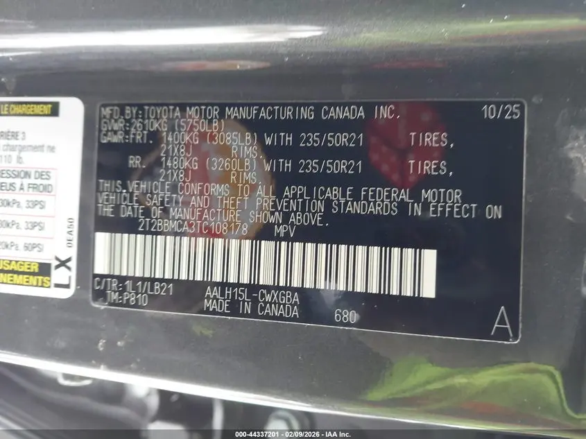 2026 LEXUS RX 350H PREMIUM+