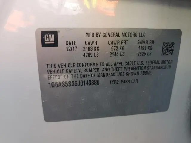 2018 CADILLAC CTS PREMIUM LUXURY  