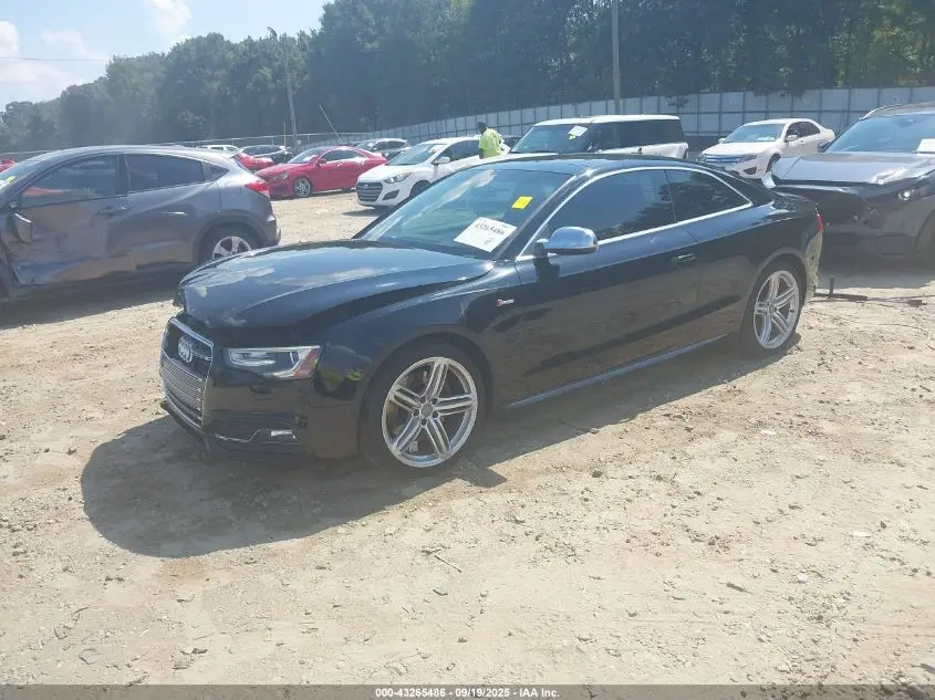 2014 AUDI S5 3.0T PREMIUM PLUS