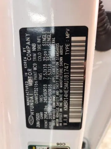 2021 HYUNDAI PALISADE SE  