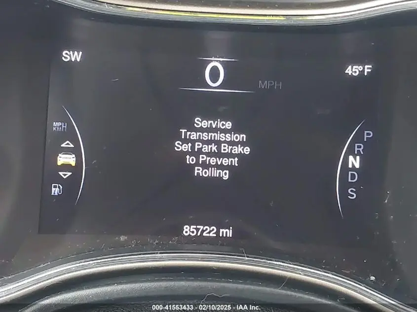 2015 JEEP GRAND CHEROKEE LIMITED