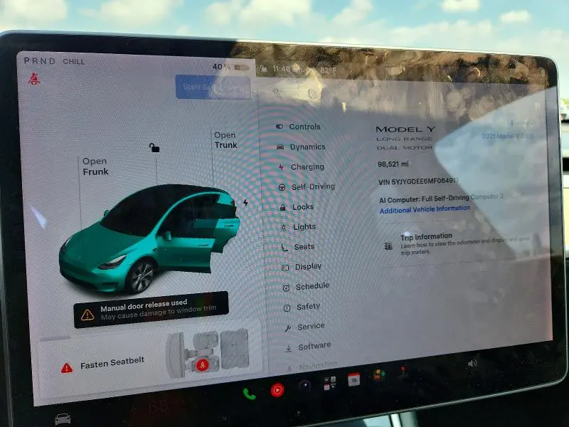 2021 TESLA MODEL Y   