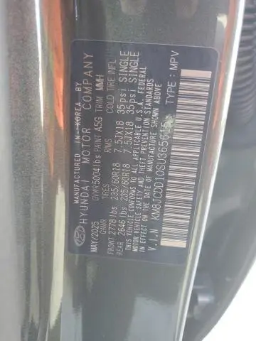 2025 HYUNDAI TUCSON SEL CONVENIENCE  