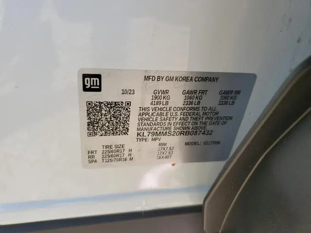 2024 CHEVROLET TRAILBLAZER LS  