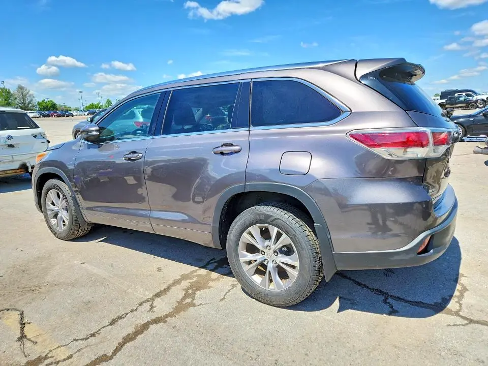 2015 TOYOTA HIGHLANDER XLE  