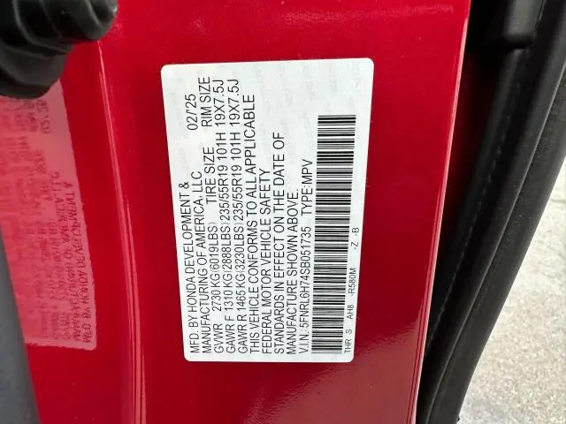2025 HONDA ODYSSEY SPORT-L  