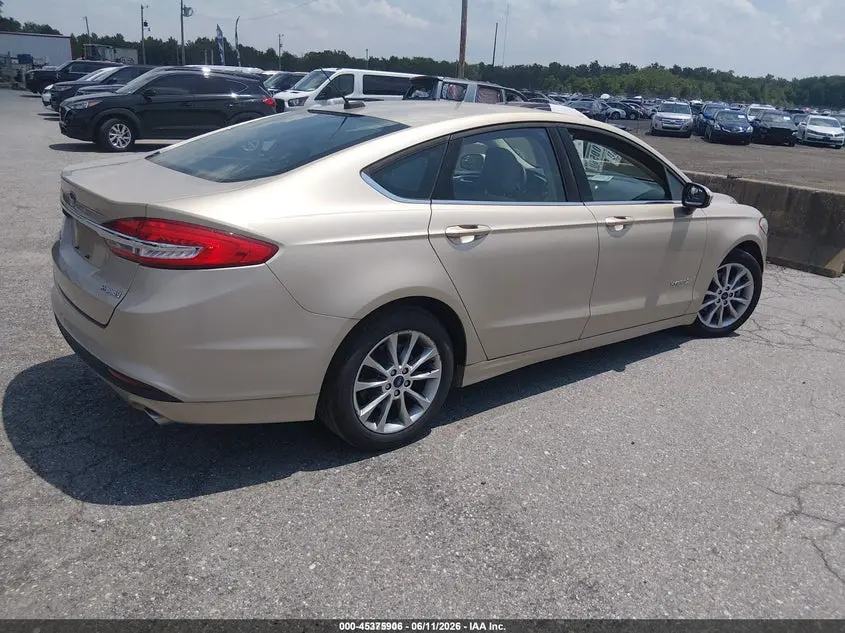 2017 FORD FUSION HYBRID S