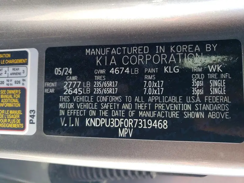 2024 KIA SPORTAGE LX  