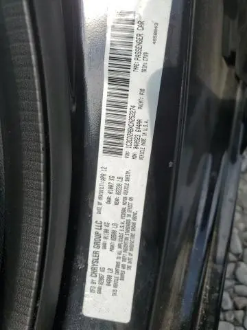 2012 DODGE AVENGER SE  