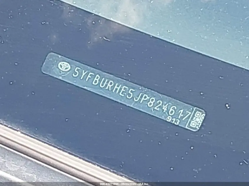 2018 TOYOTA COROLLA LE