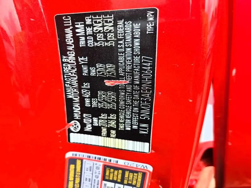 2022 HYUNDAI TUCSON SEL  