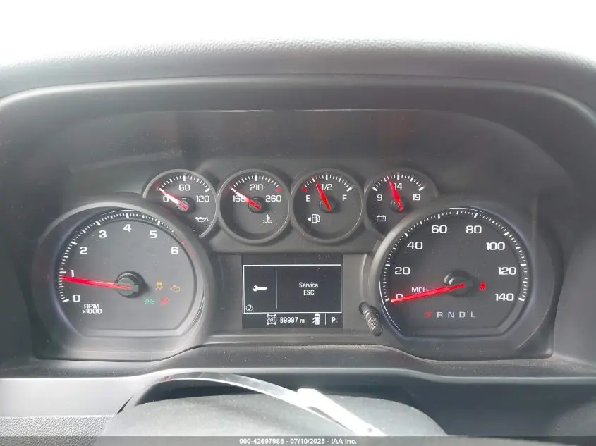 2019 CHEVROLET SILVERADO 1500 CUSTOM TRAIL BOSS