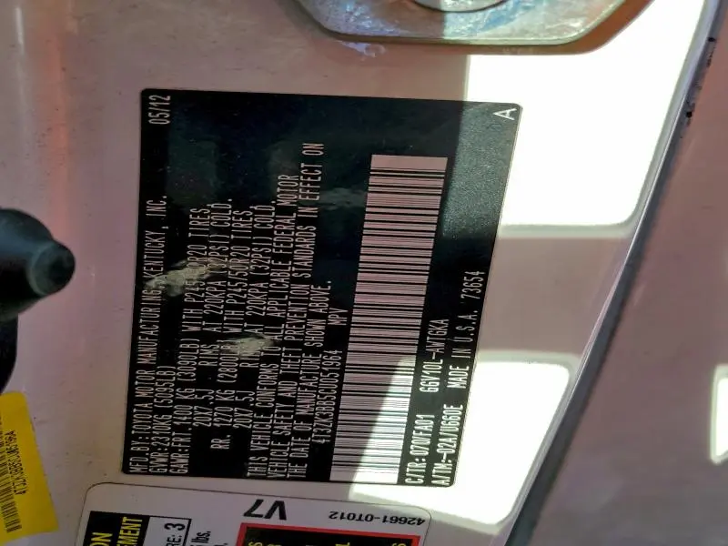 2012 TOYOTA VENZA LE  