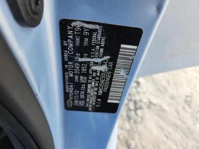 2013 HYUNDAI ACCENT GLS  