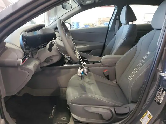 2024 HYUNDAI ELANTRA BLUE  