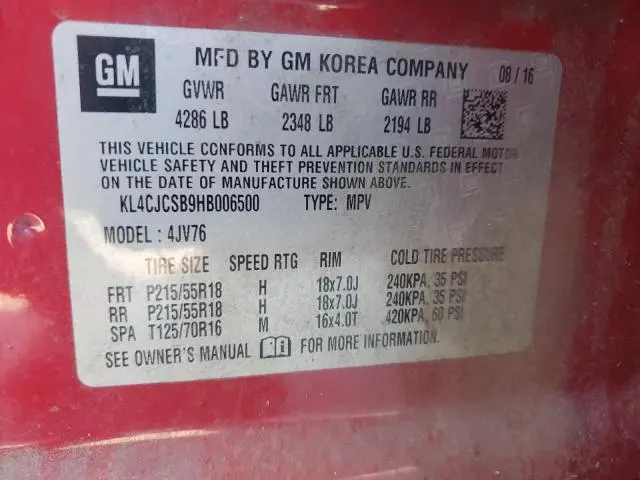 2017 BUICK ENCORE ESSENCE  